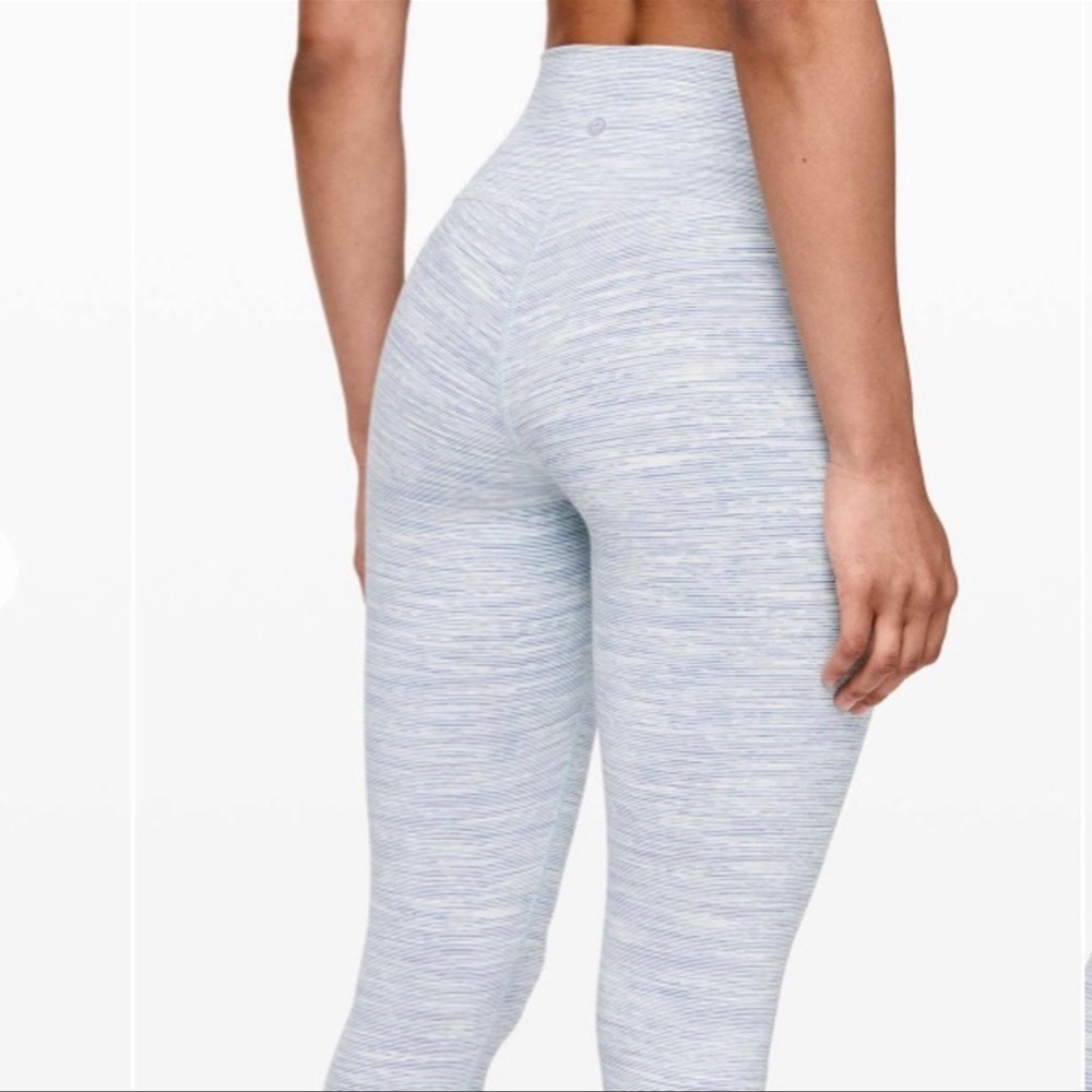 Lululemon wunder under crop high rise 21”